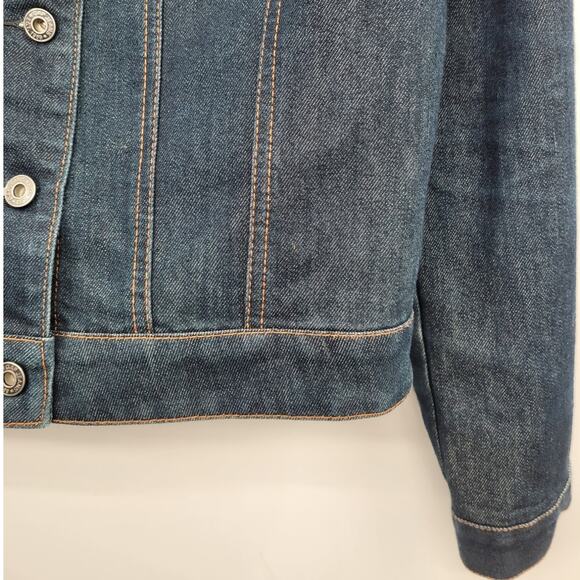 Gap Vintage y2k Blue Denim Basic Classiccore Jean Jacket - Picture 10 of 14